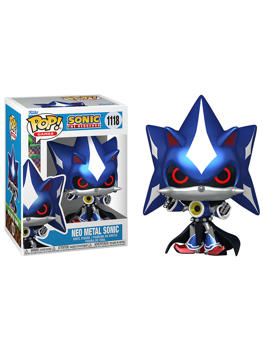 Фигурка Funko POP! Games Sonic the Hedgehog: Neo Metal Sonic (1118)