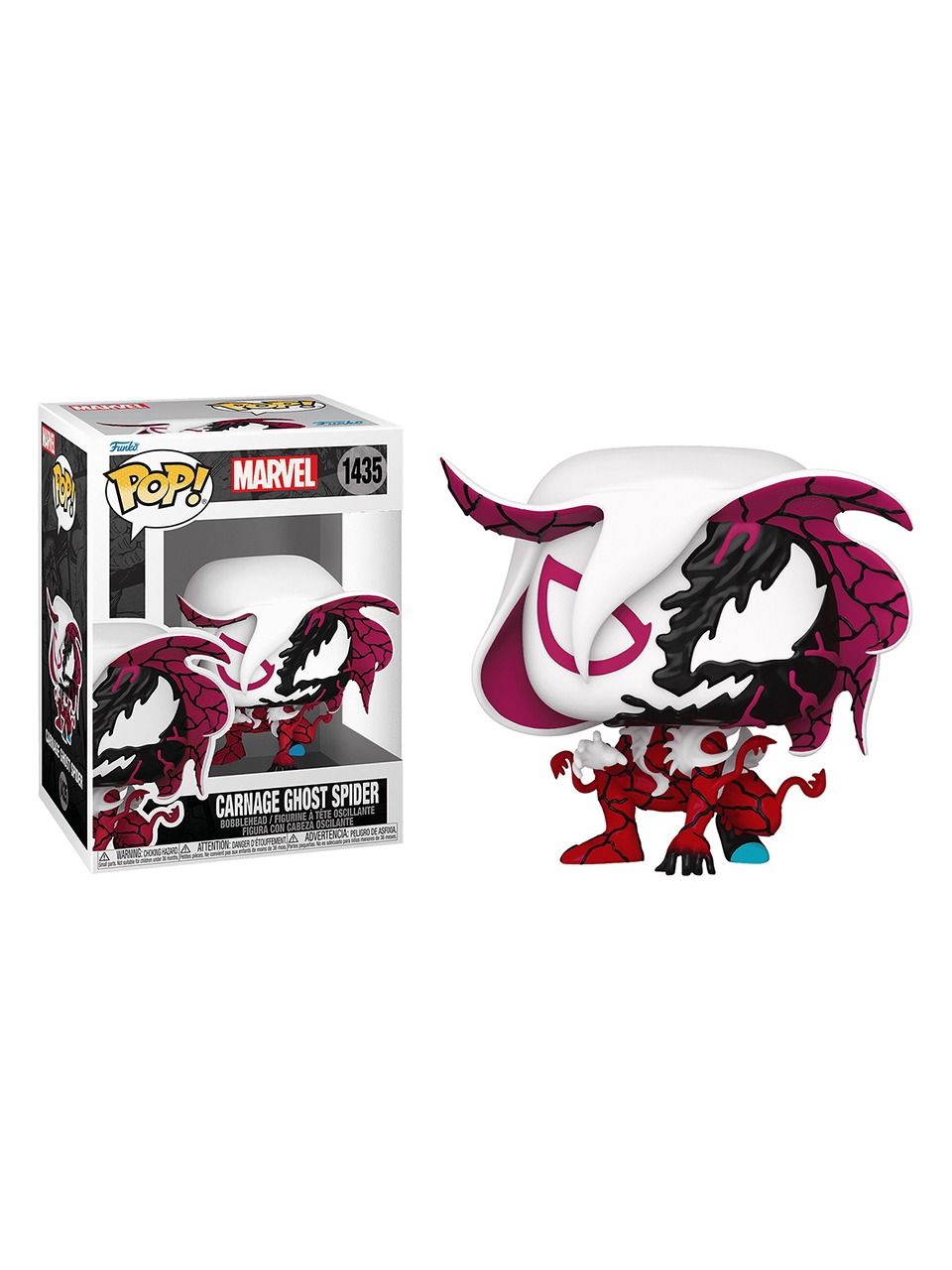 Фигурка Funko POP! Marvel: Carnage Ghost Spider (1435)
