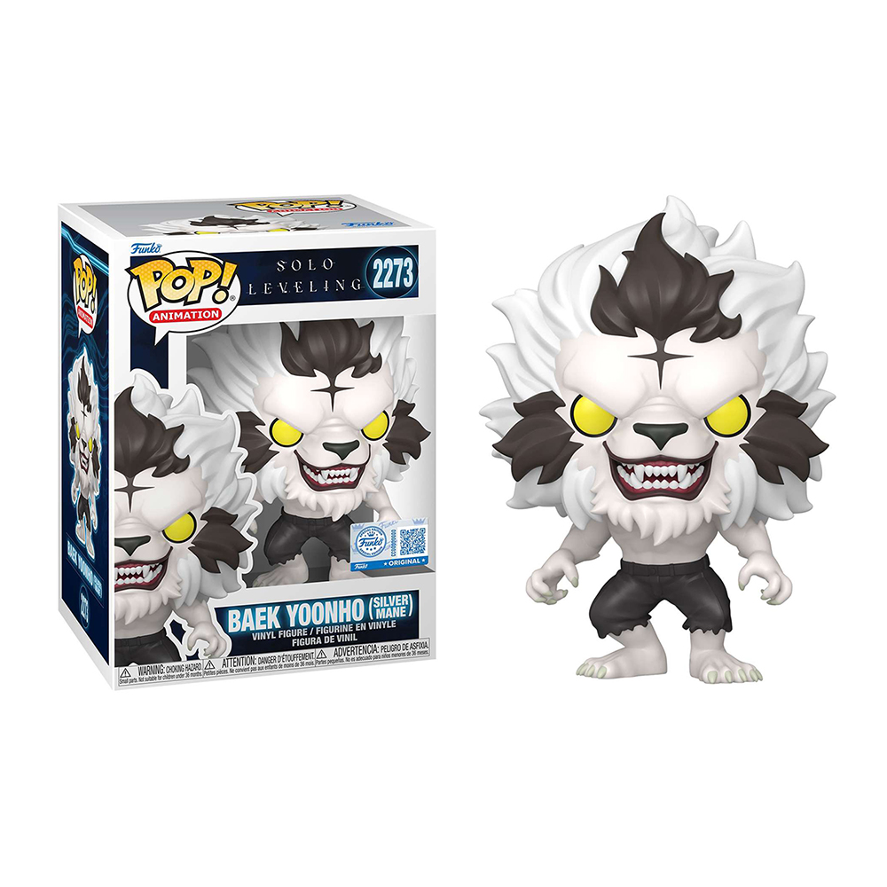 Фигурка Funko POP! Solo Leveling: Baek Yoonho (Silvermane) (2273)